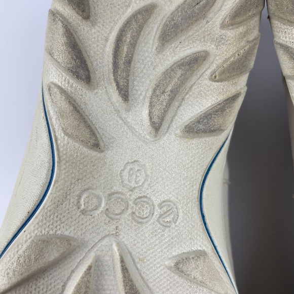 Ecco Arizona Women's Size 38 EU 7/7.5 US Casual Sneakers Cream - Picture 6 of 8